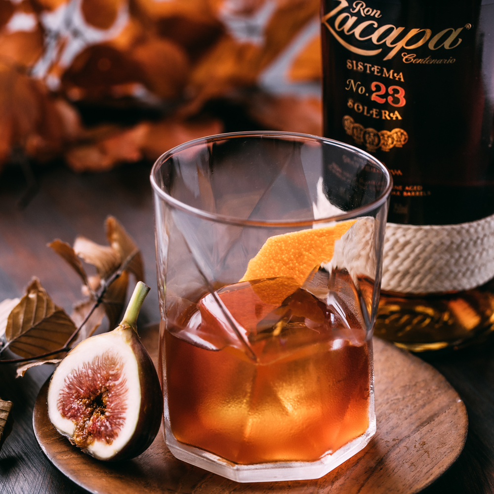 Rum Fig Old Fashioned Cocktail Recipe
