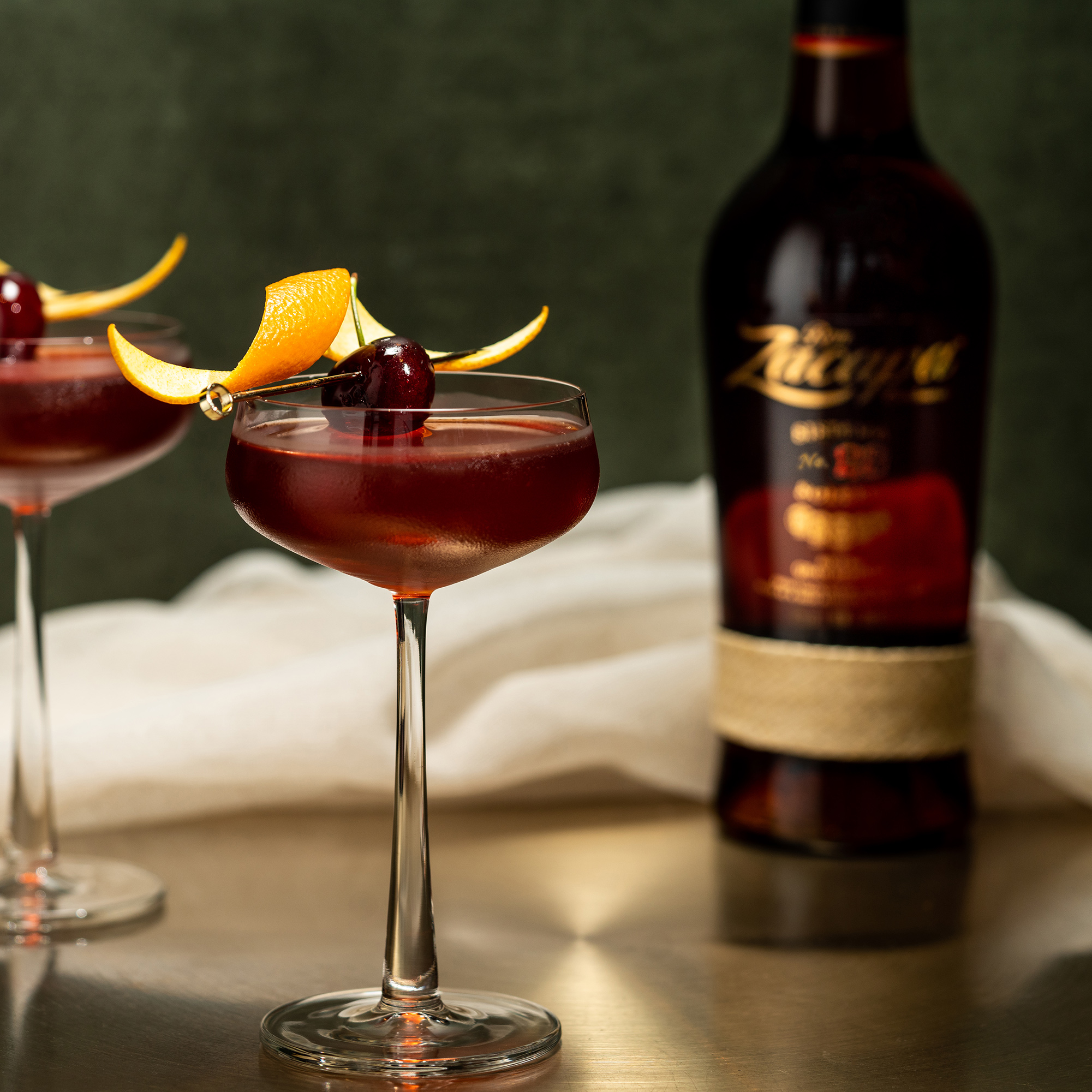 Zacapa Rum Martinez Cocktail