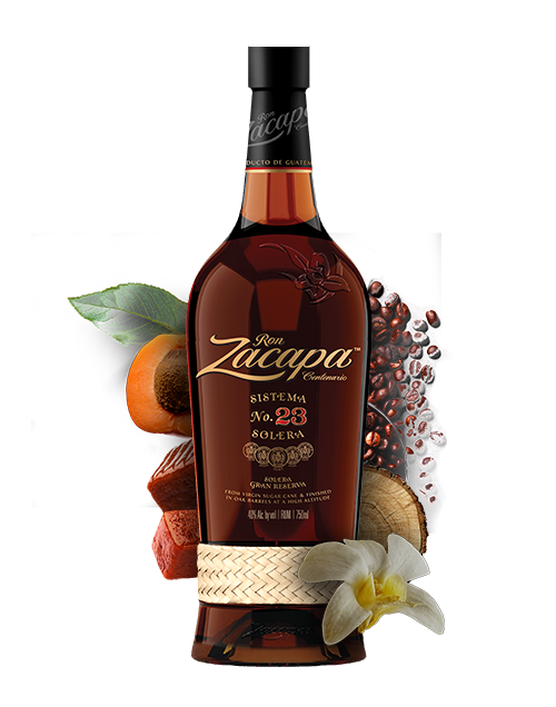 Rhum ZACAPA 23 ans - Solera Systema